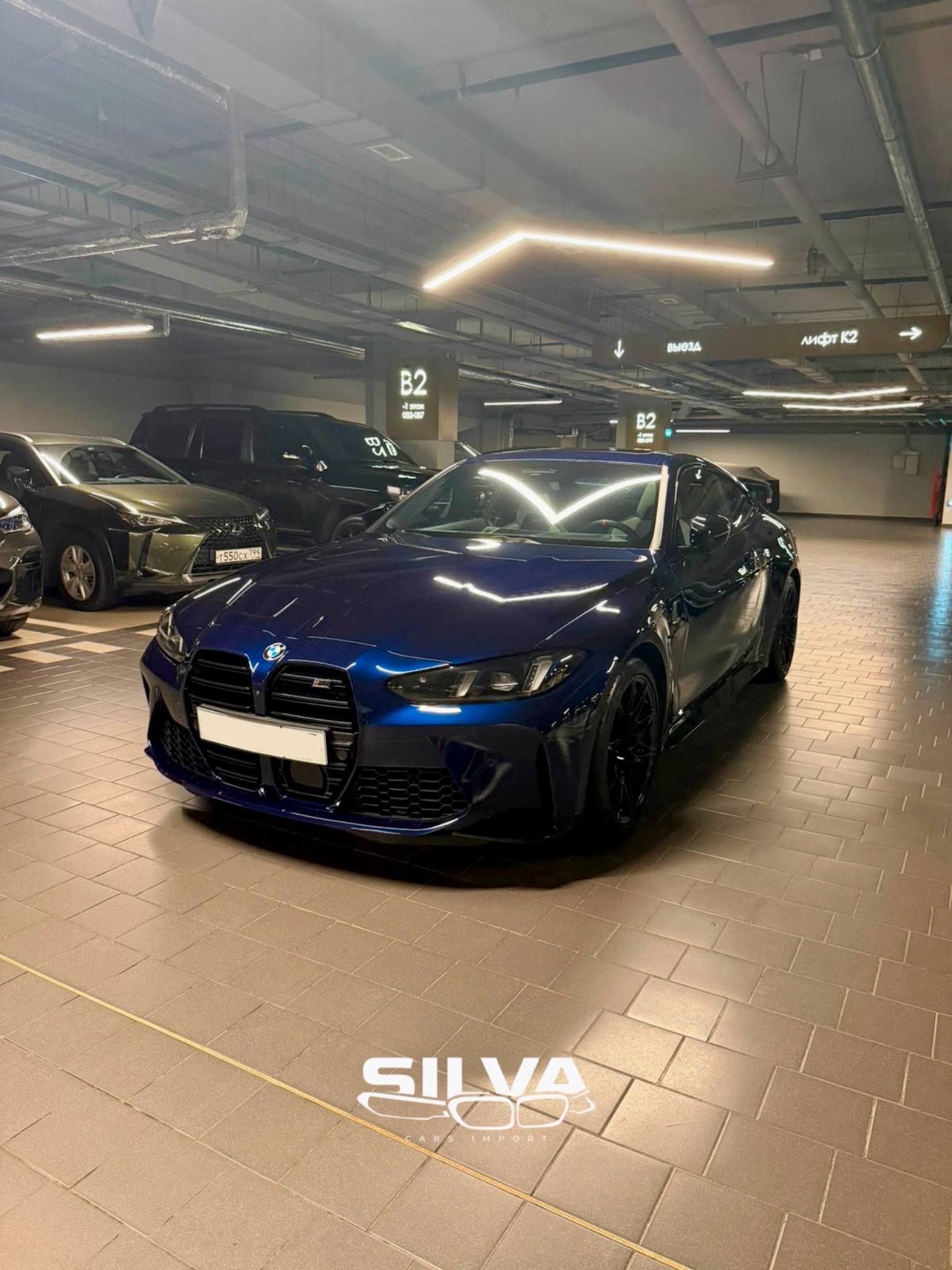 BMW M4 Competition LCI: главный ракурс